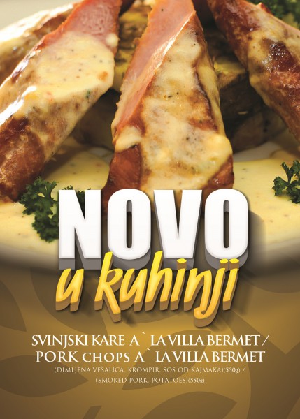 Novo - svinjski kare La villa Bermet