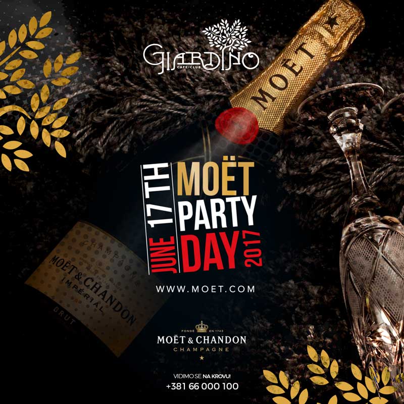 Moet party day
